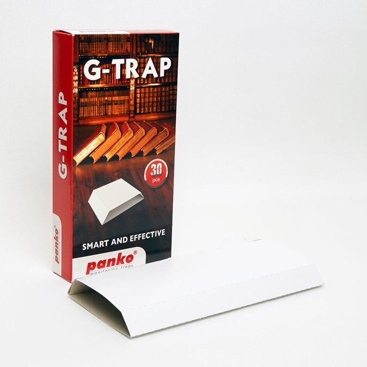 Pułapki G-TRAP do odławiania owadów biegających w muzeach i bibliotekach (30 szt.)