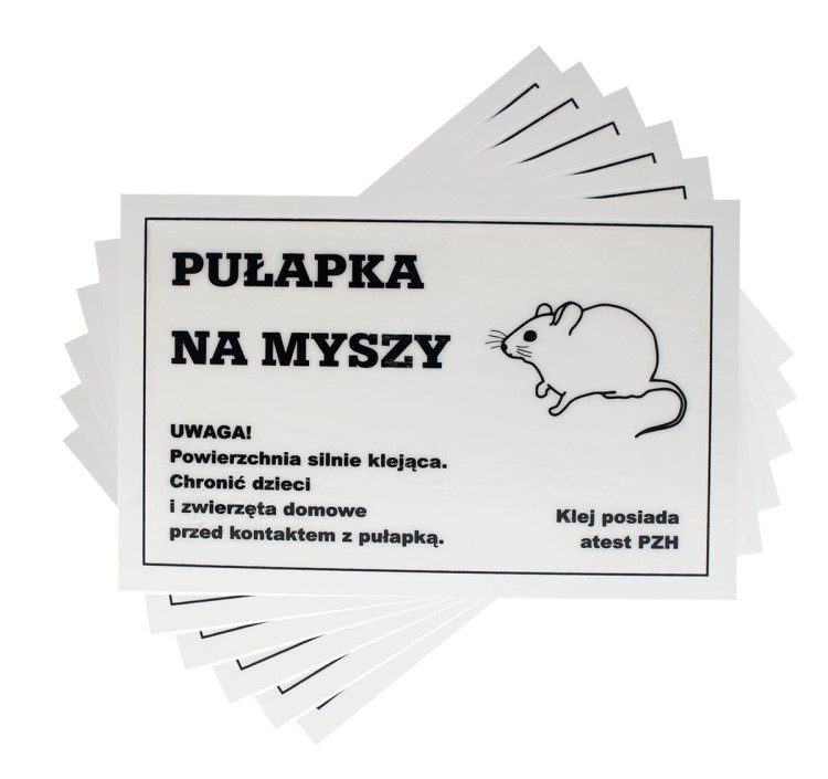 Zestaw pułapek na myszy dla barów, restauracji - 10 sztuk - panko GASTRO.