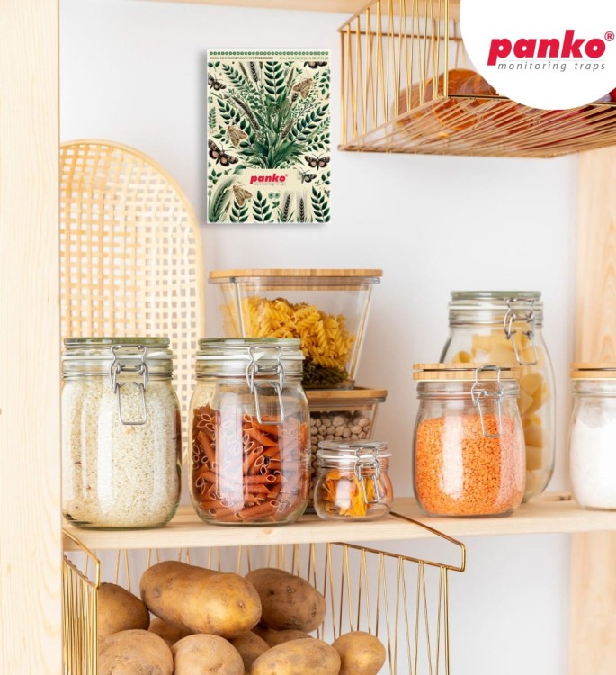 Pułapka panko na mole w restauracji.