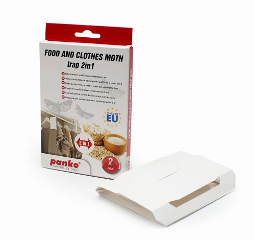 Pułapki panko® na mole spożywcze i ubraniowe typu 2w1 (2 szt.)