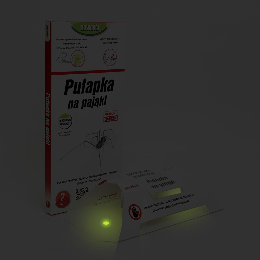 Skuteczny lep na pająki