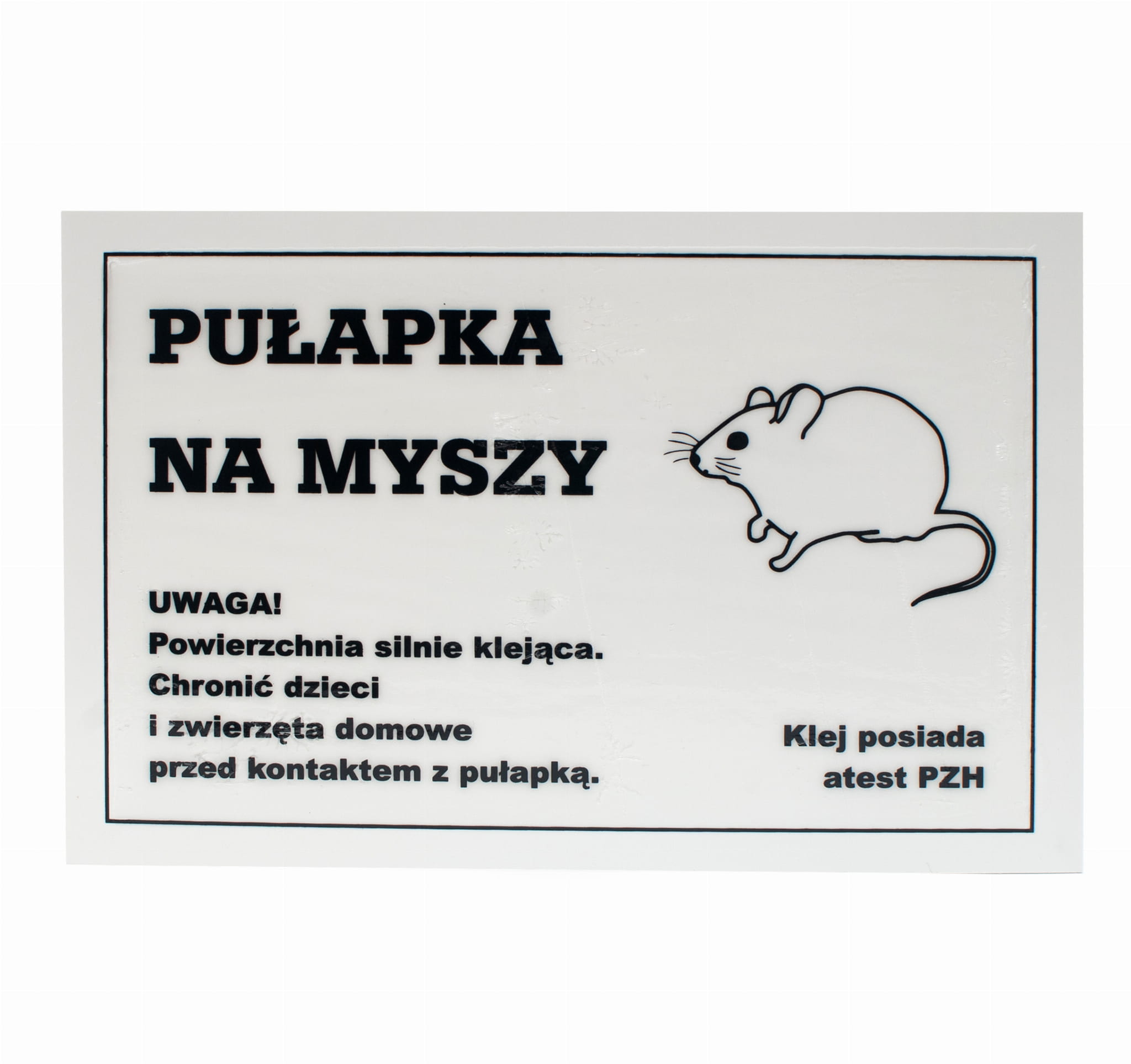 Płaskie pułapki panko® klejowe na myszy (zestaw 8 szt.)
